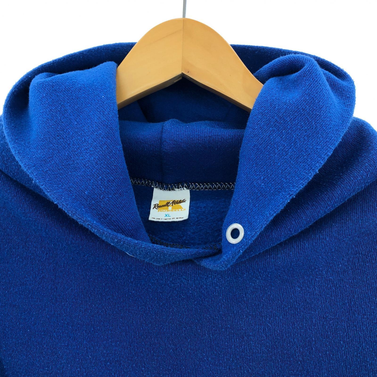 パーカー Russel Athletic 70s 金タグ USA製 青