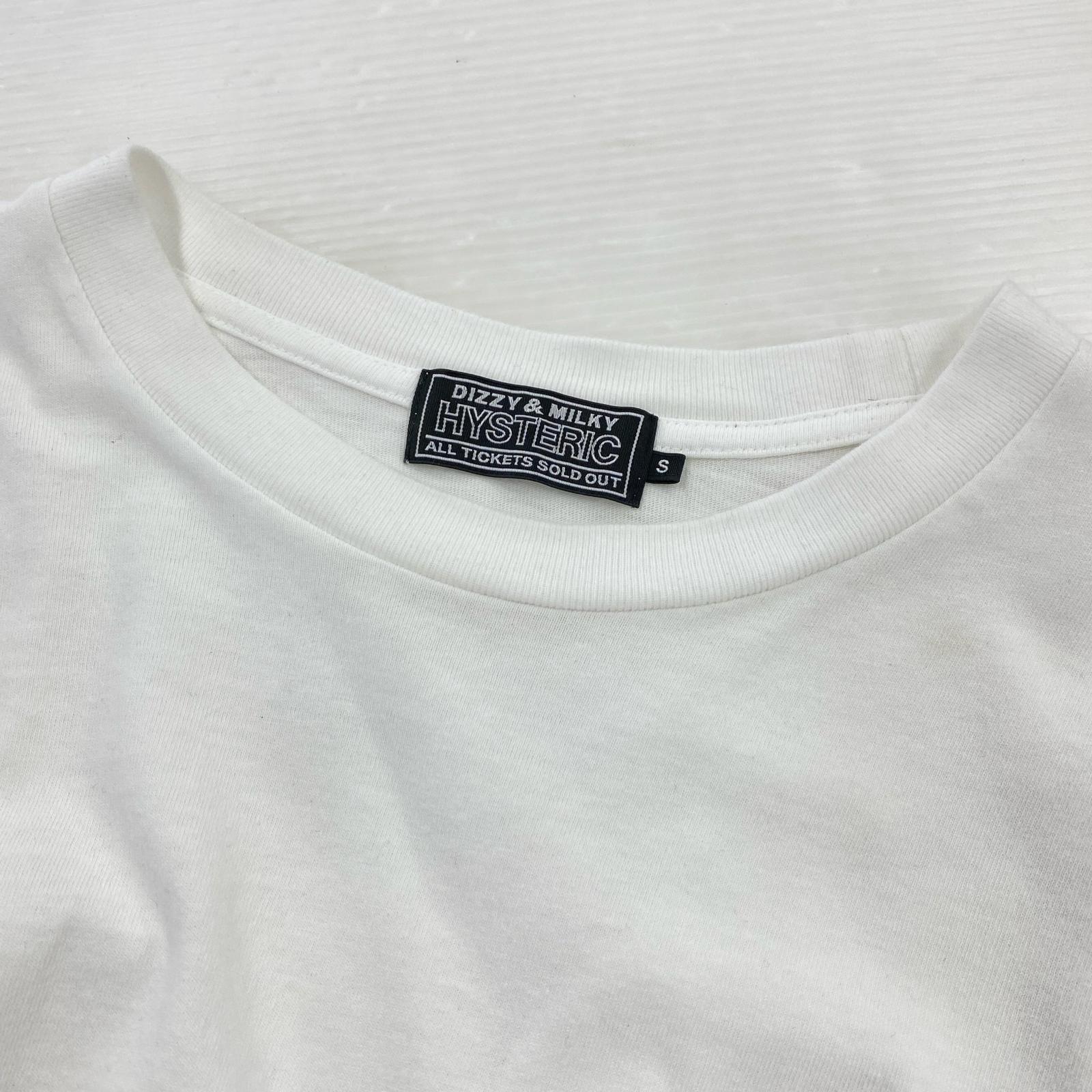 半袖Tシャツ パッチS/Sカットソー 白 S ホワイト