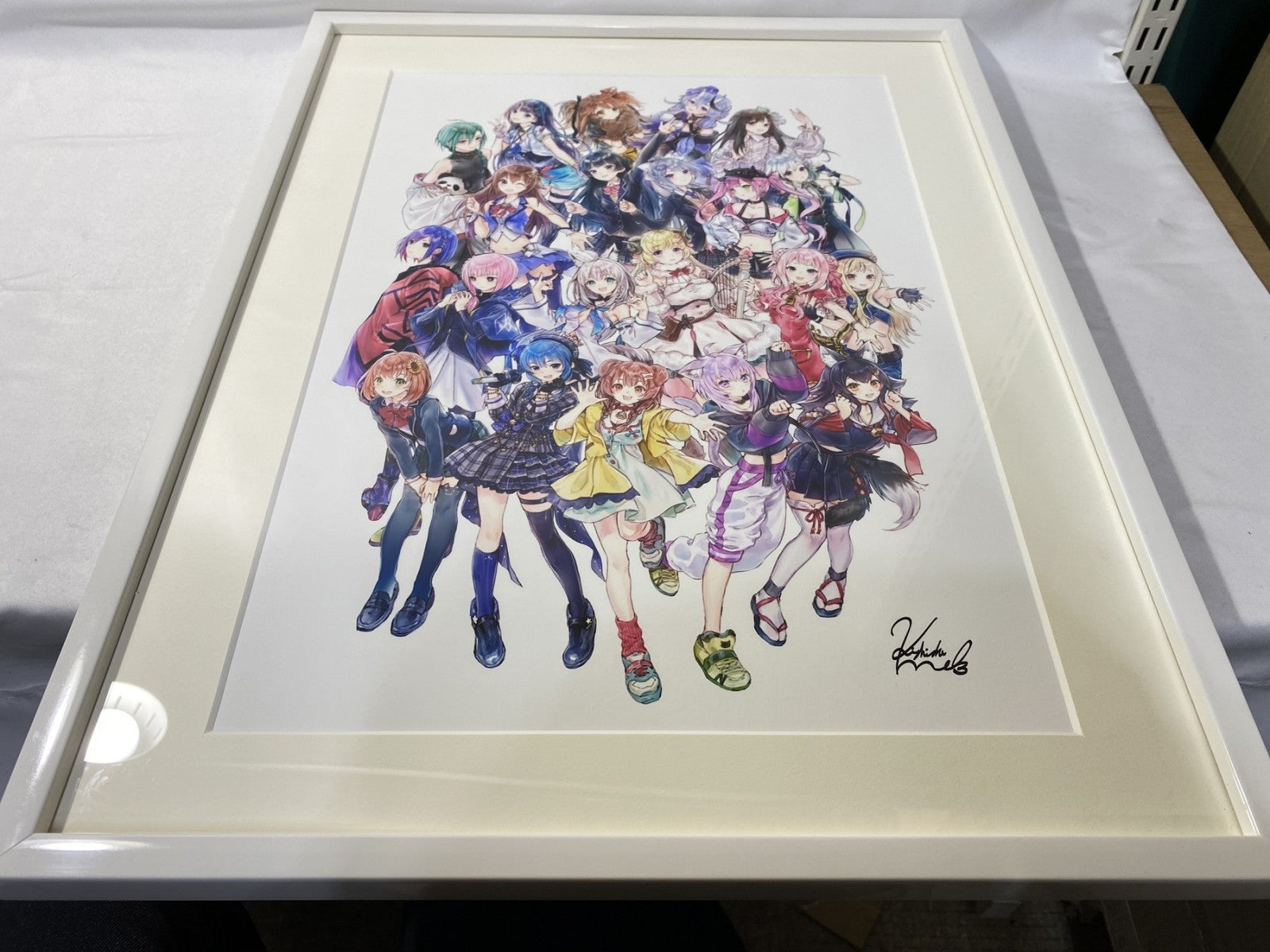 V-Carnival キービジュアル 複製原画 岸田メル フィギュア/グッズ