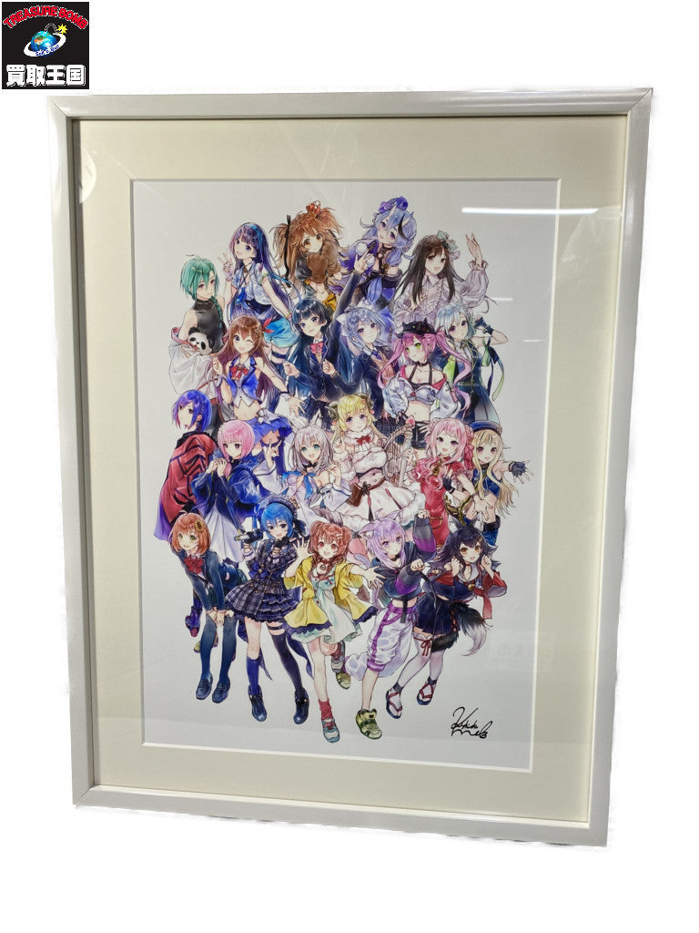 V-Carnival キービジュアル 複製原画 岸田メル フィギュア/グッズ