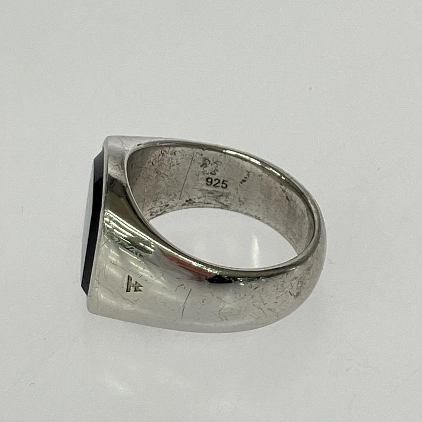 リング・指輪 Shelby Polished Black Onyx