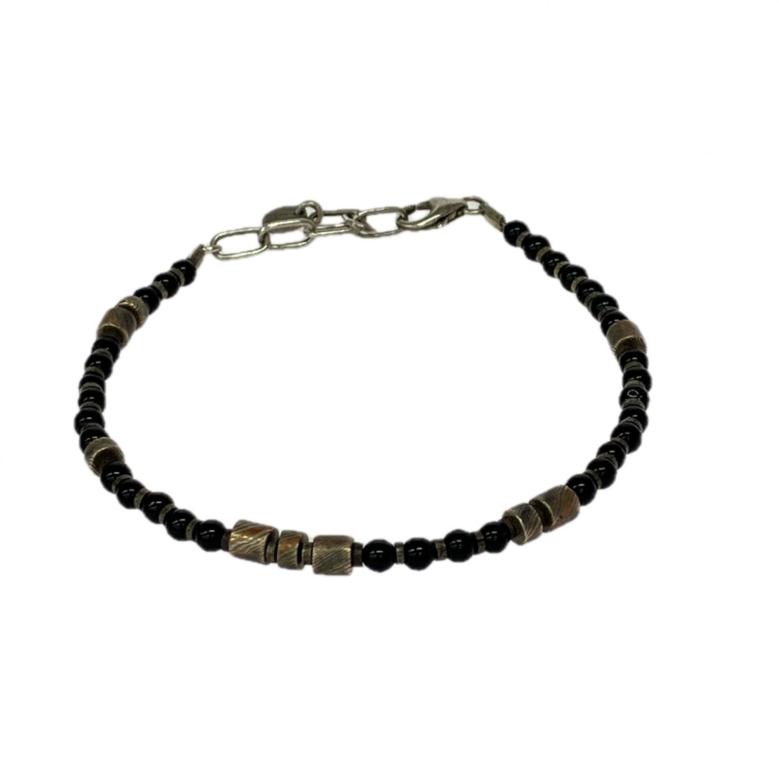 ブレスレット Suman Dhakhwa MOKUME Slice Beads Bracele