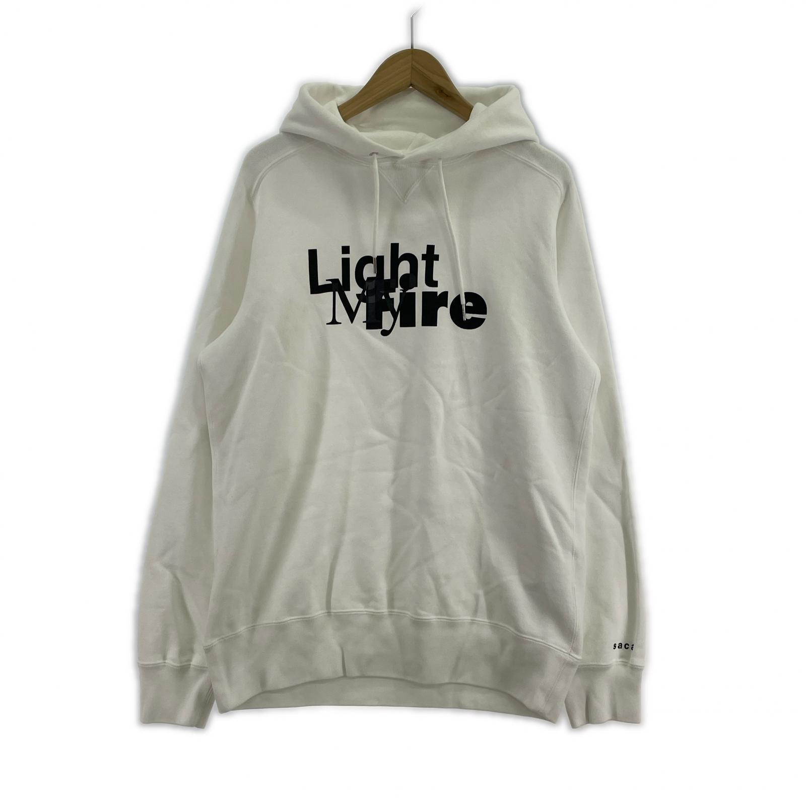 スウェット Sacai Lighet My Fire トレーナー サイズ3 ホワイト