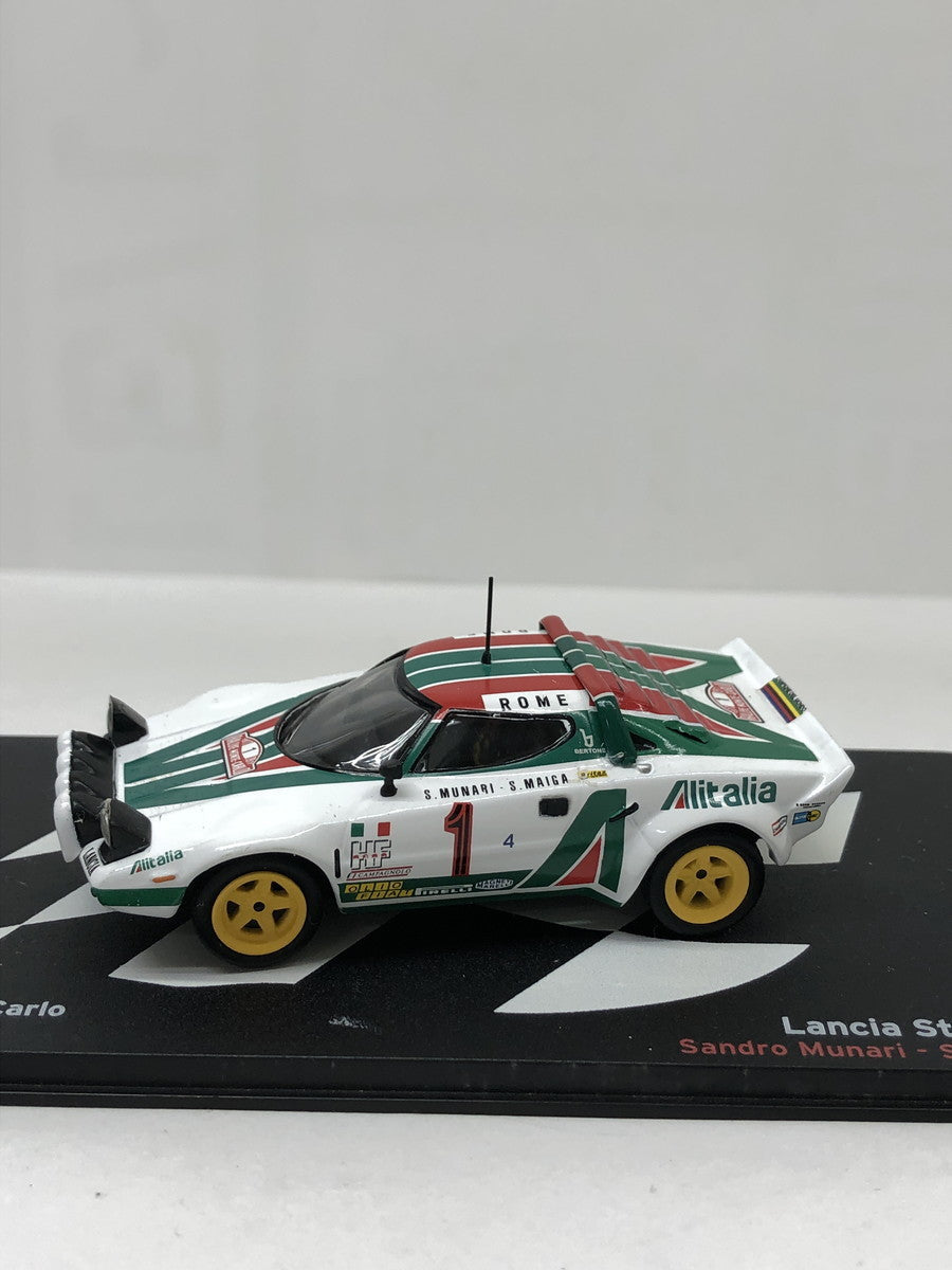 Lancia Stratos HF Monte Carlo Rally スケールカー