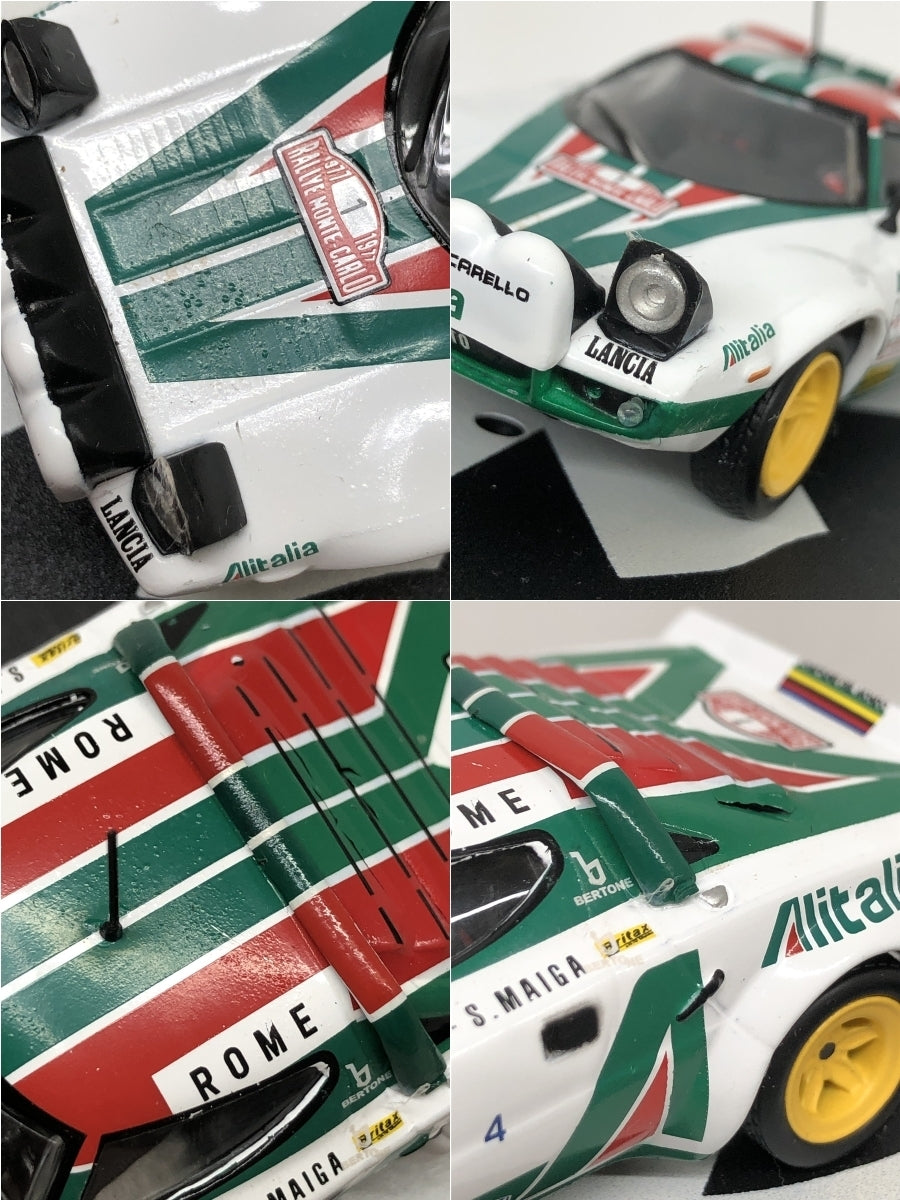 Lancia Stratos HF Monte Carlo Rally スケールカー