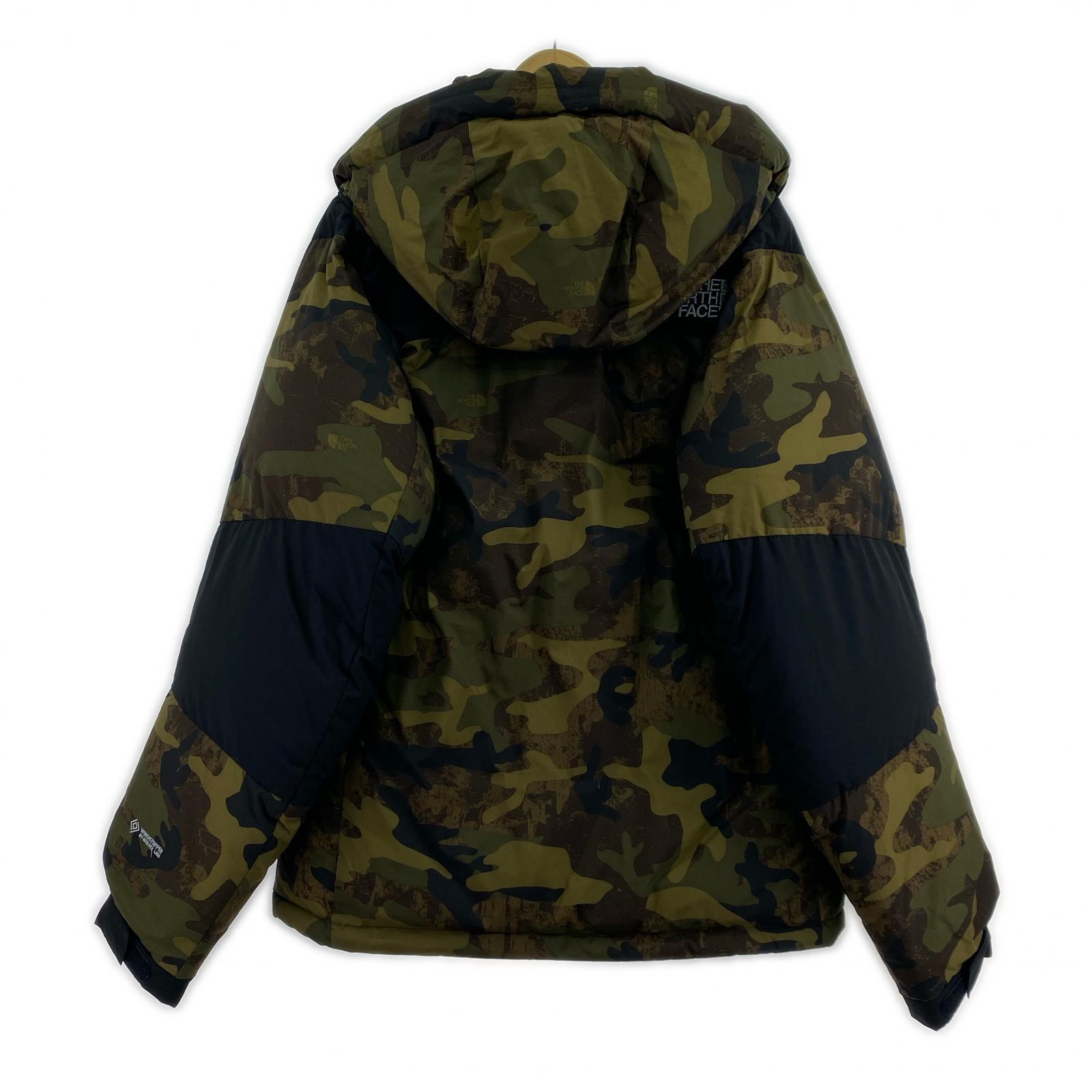 ダウンジャケット THE NORTH FACE 迷彩L/Sダウンジャケット XXL カーキ