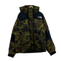 ダウンジャケット THE NORTH FACE 迷彩L/Sダウンジャケット XXL カーキ