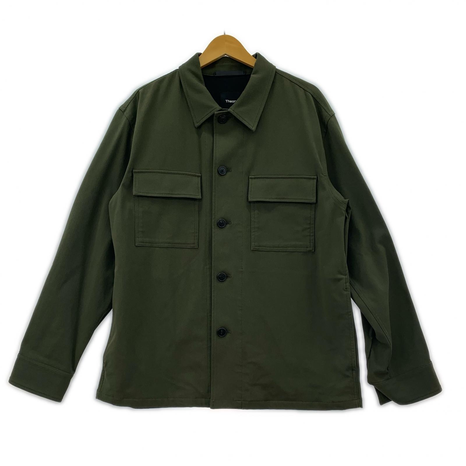 ジャケット 23SS Neoteric Twill Clyfford シャツジャケット L L カーキ