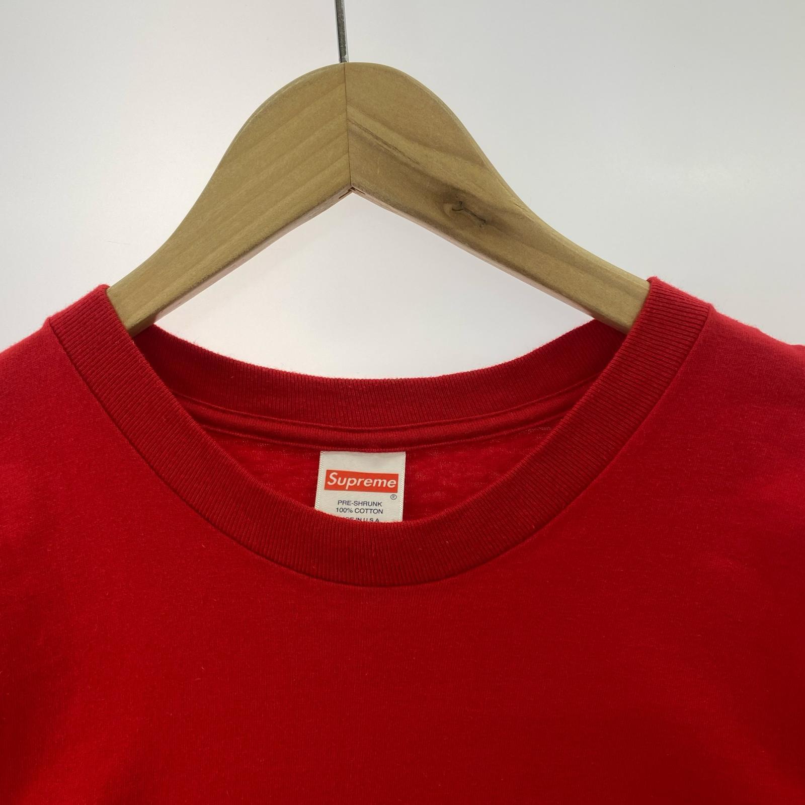半袖Tシャツ TONAL BOX LOGO S/S TEE XL RED レッド