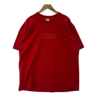 半袖Tシャツ TONAL BOX LOGO S/S TEE XL RED レッド