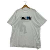 半袖Tシャツ UNION 30th S/S TEE WHITE LOGO PRINT ホワイト