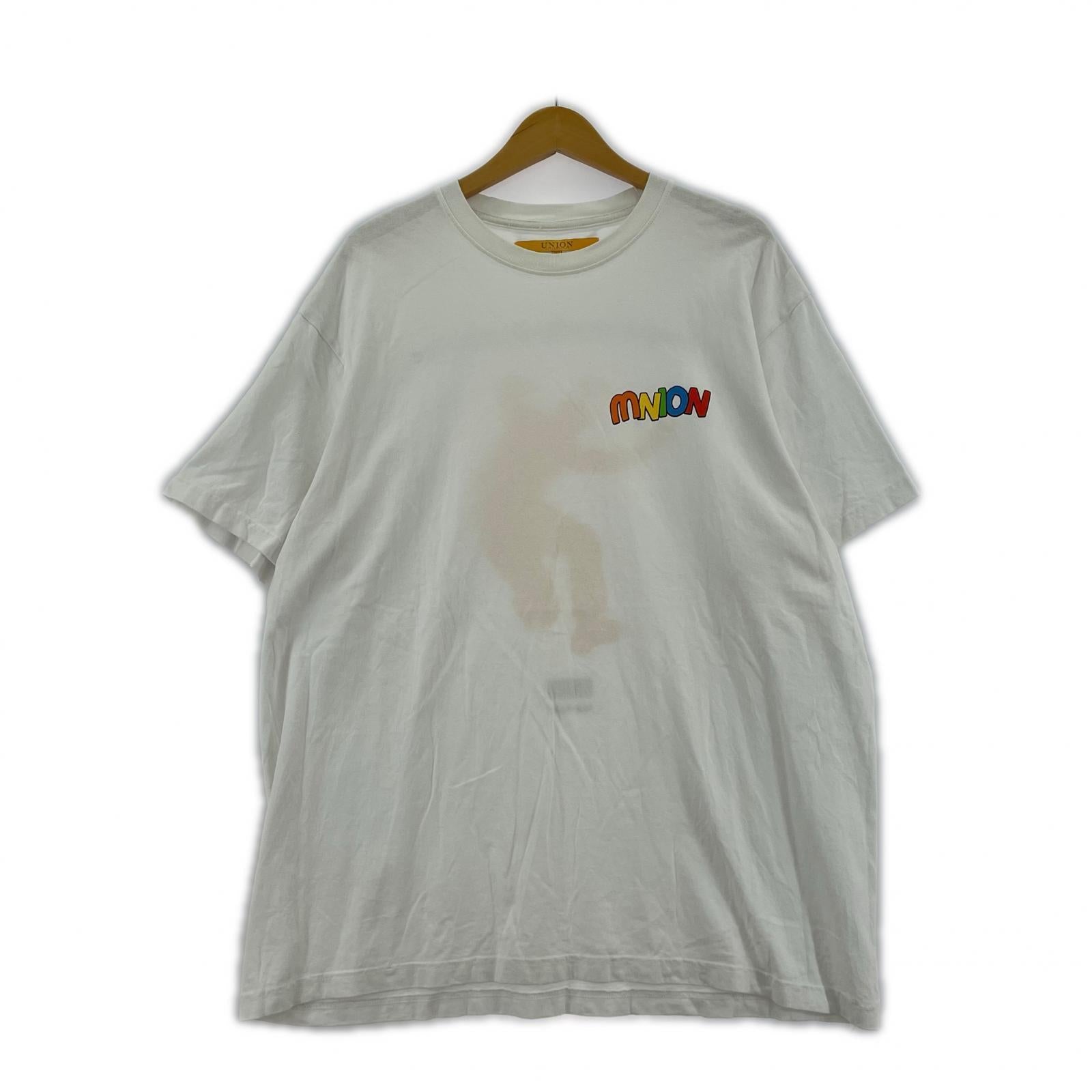 半袖Tシャツ UNION MIN-NANO S/S TEE WHITE 4 4 ホワイト