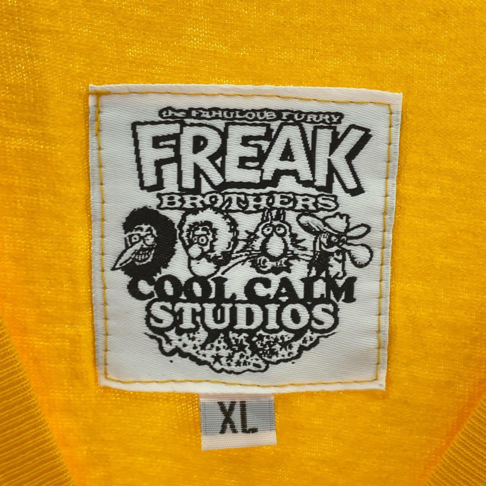 半袖Tシャツ FREAK BROTHERS S/S TEE YELLOW イエロー