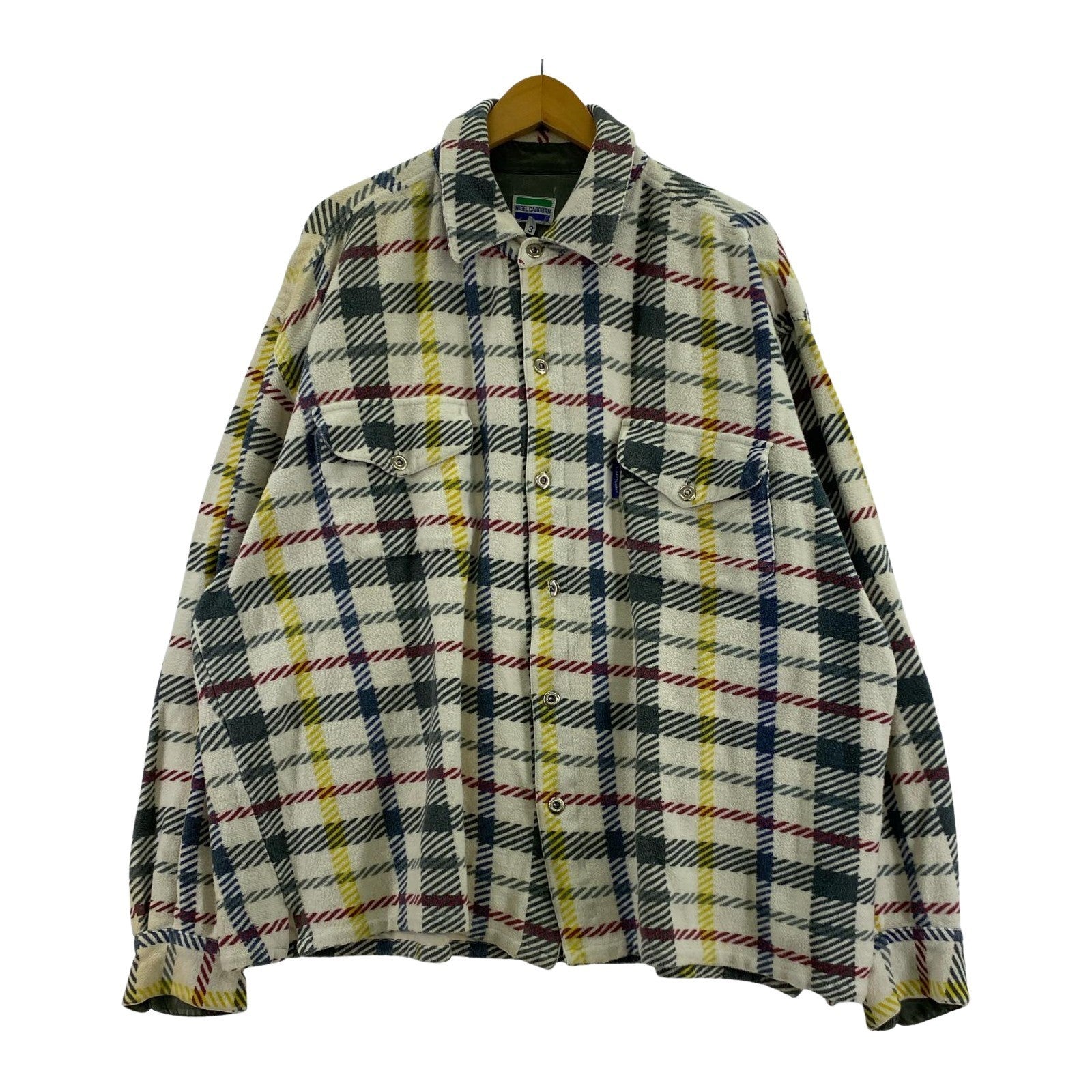 ジャケット 80s~ Nigel Cabourn 初期 チェックシャツジャケット 3 マルチ 3 マルチカラー