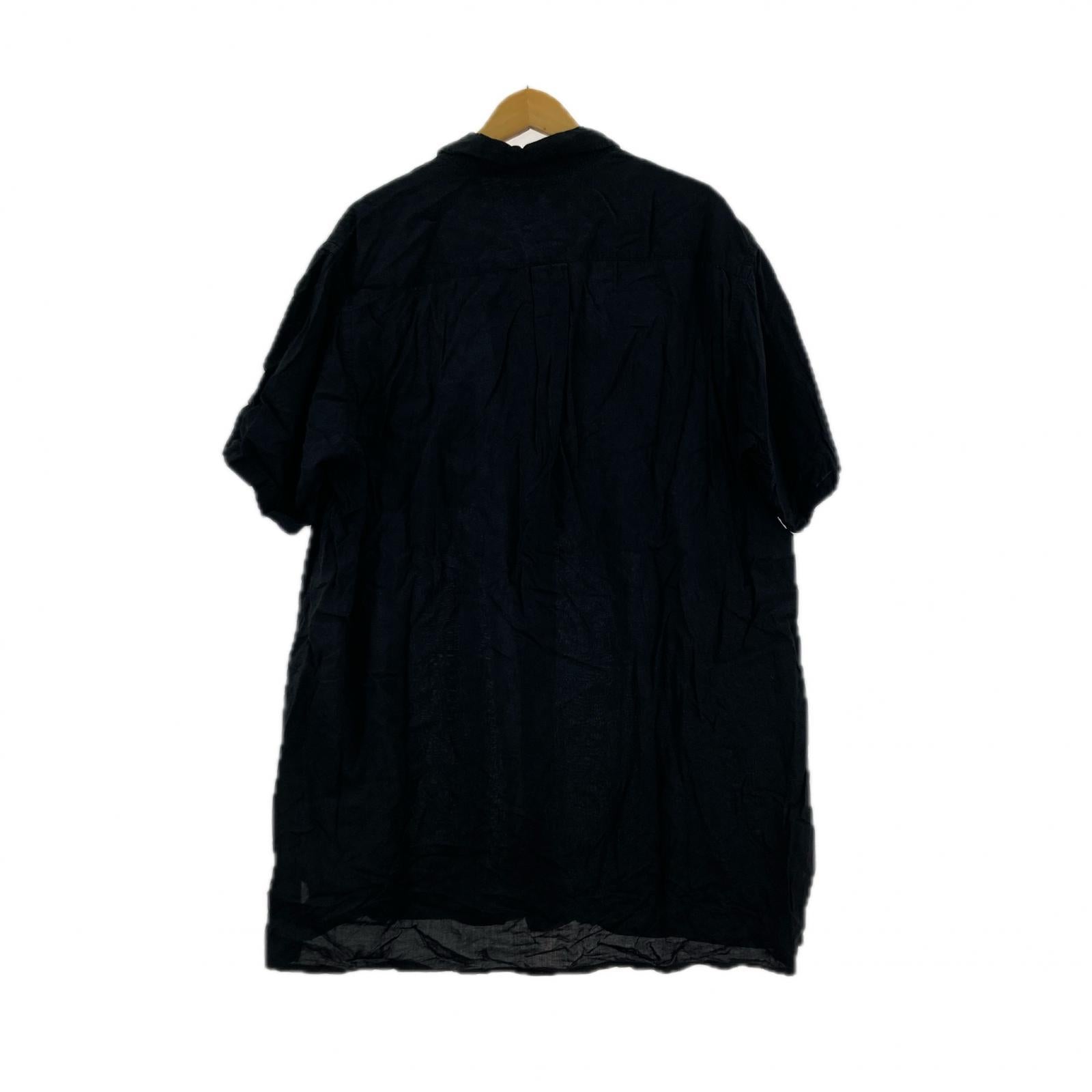 半袖シャツ POUR HOMME ダリアプリント 半袖シャツ HG-B34-236 (3) 3 ブラック
