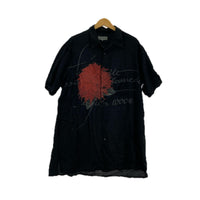 半袖シャツ POUR HOMME ダリアプリント 半袖シャツ HG-B34-236 (3) 3 ブラック