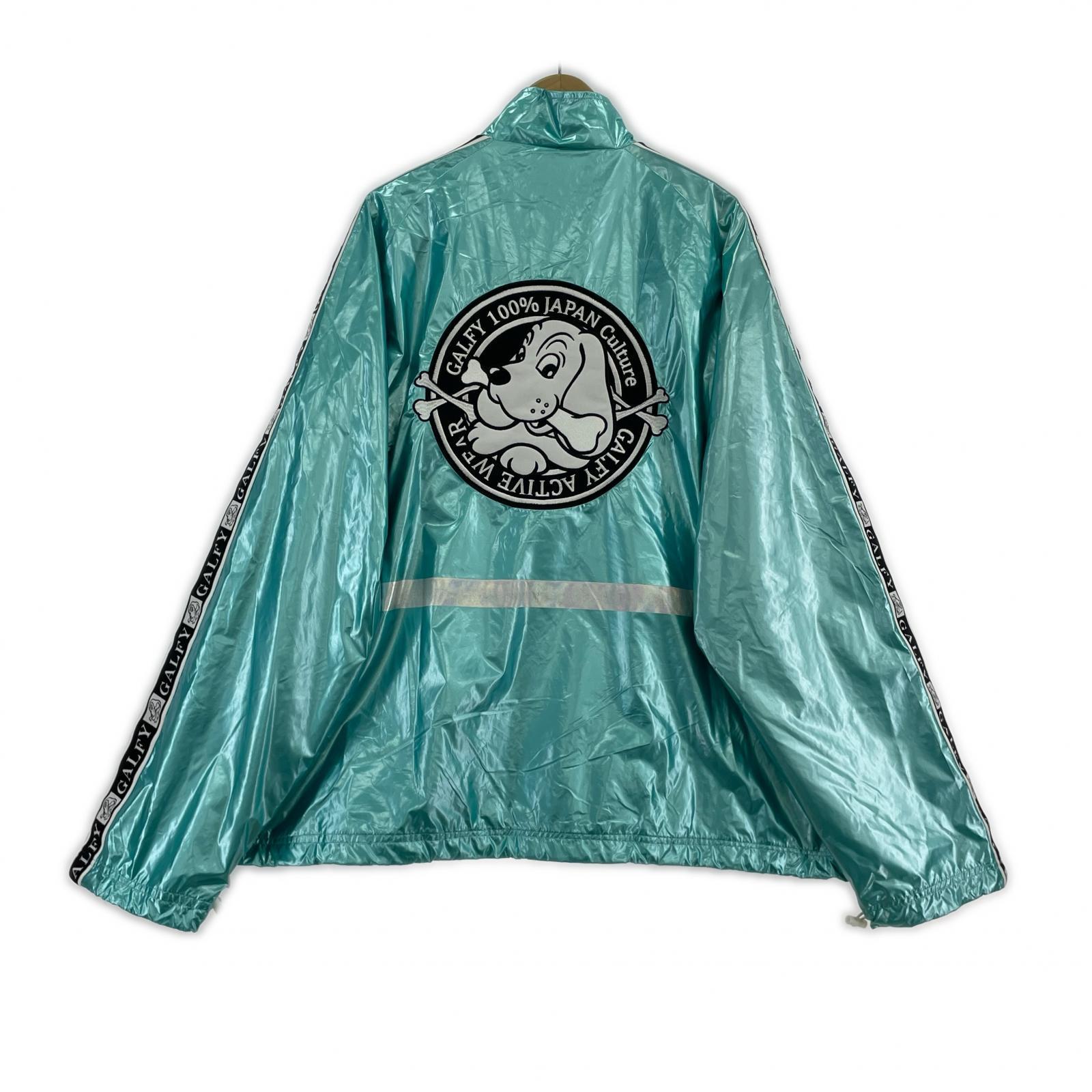 ジャケット GALFY トラックジャケット メタルブルー L ブルー