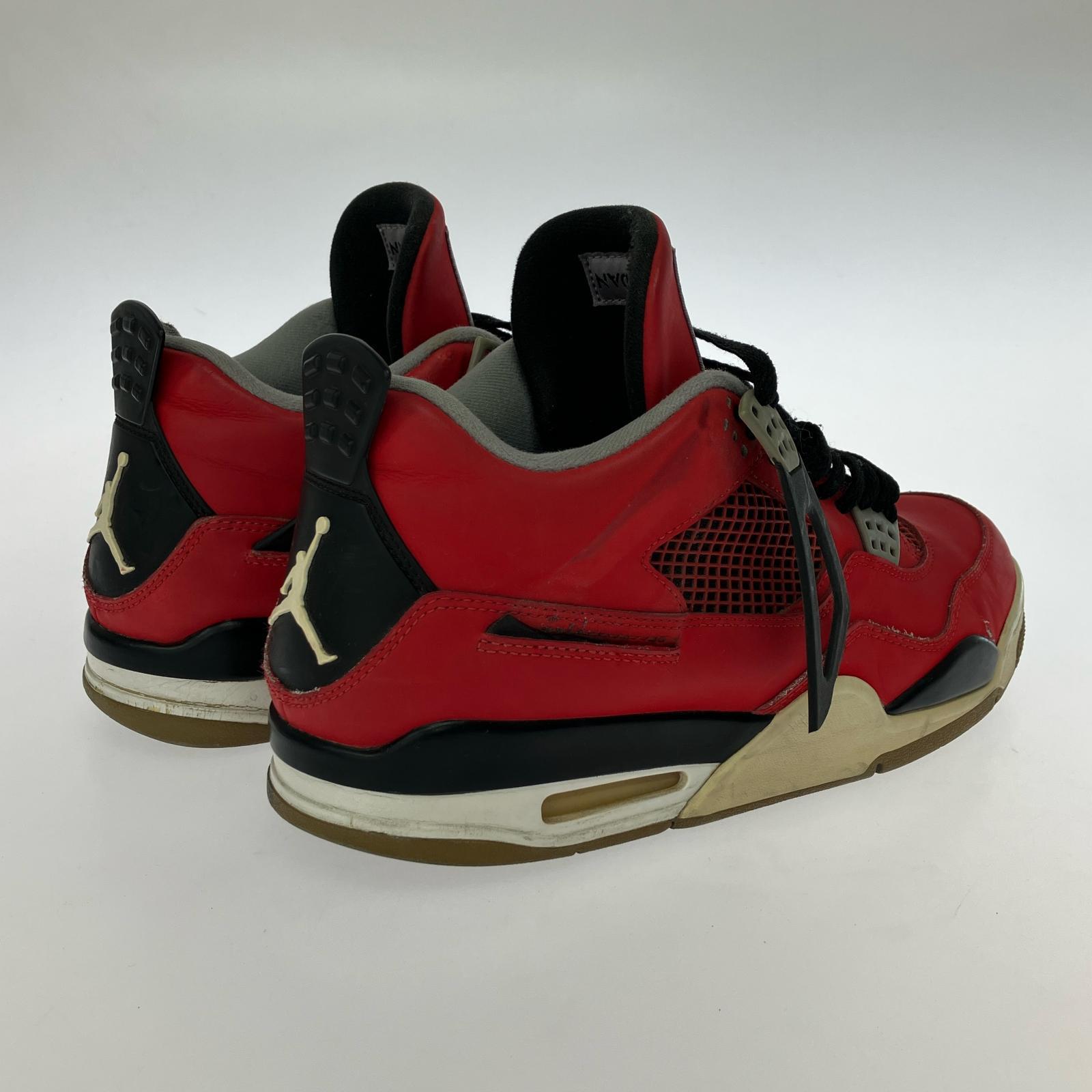 スニーカー AIR JORDAN4 RETRO BRAVO 赤 28.5cm (US10 1/2 UK10 EU47) レッド
