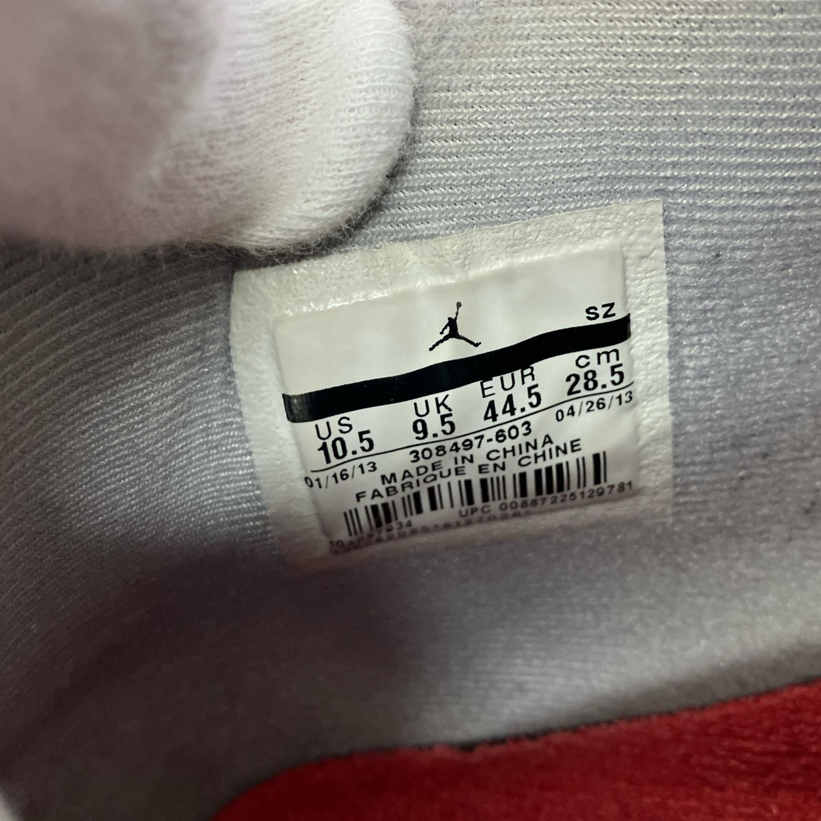 スニーカー AIR JORDAN4 RETRO BRAVO 赤 28.5cm (US10 1/2 UK10 EU47) レッド