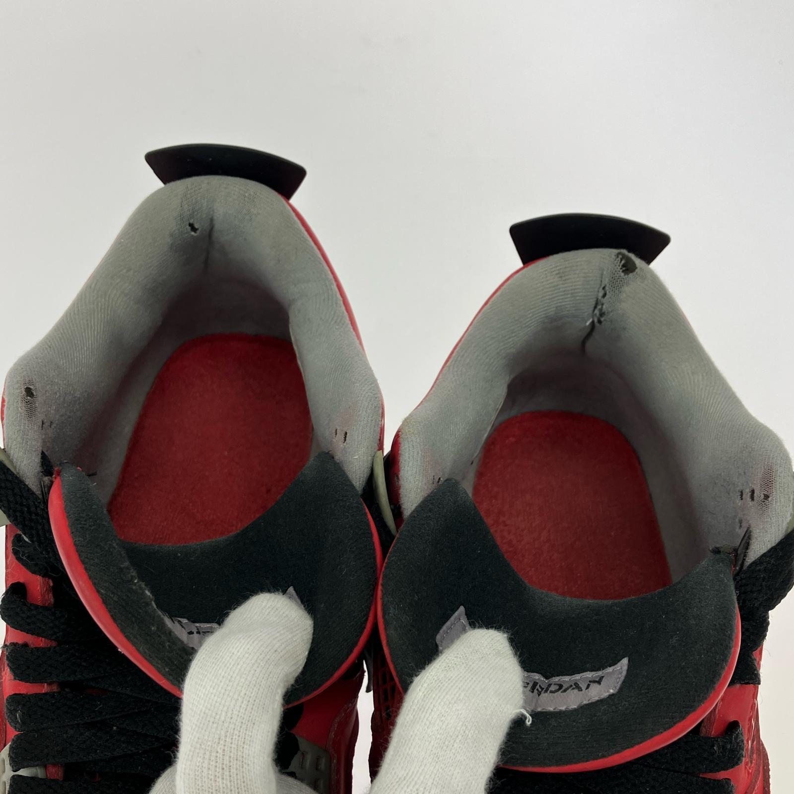スニーカー AIR JORDAN4 RETRO BRAVO 赤 28.5cm (US10 1/2 UK10 EU47) レッド