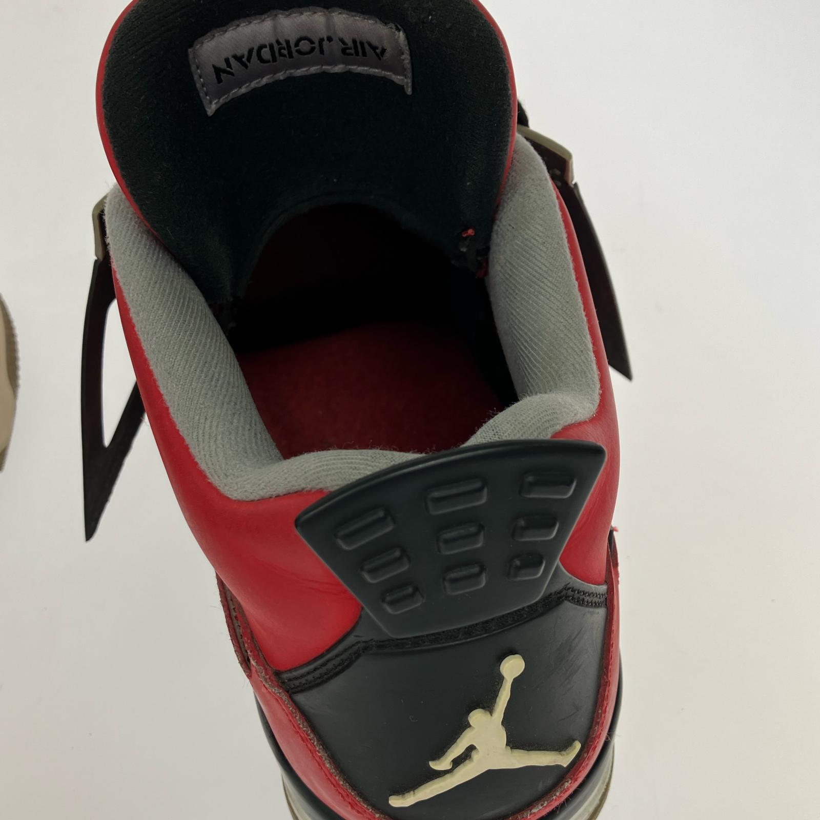 スニーカー AIR JORDAN4 RETRO BRAVO 赤 28.5cm (US10 1/2 UK10 EU47) レッド