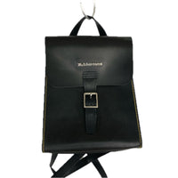 ショルダーバッグ MINI LEATHER BACKPACK ブラック