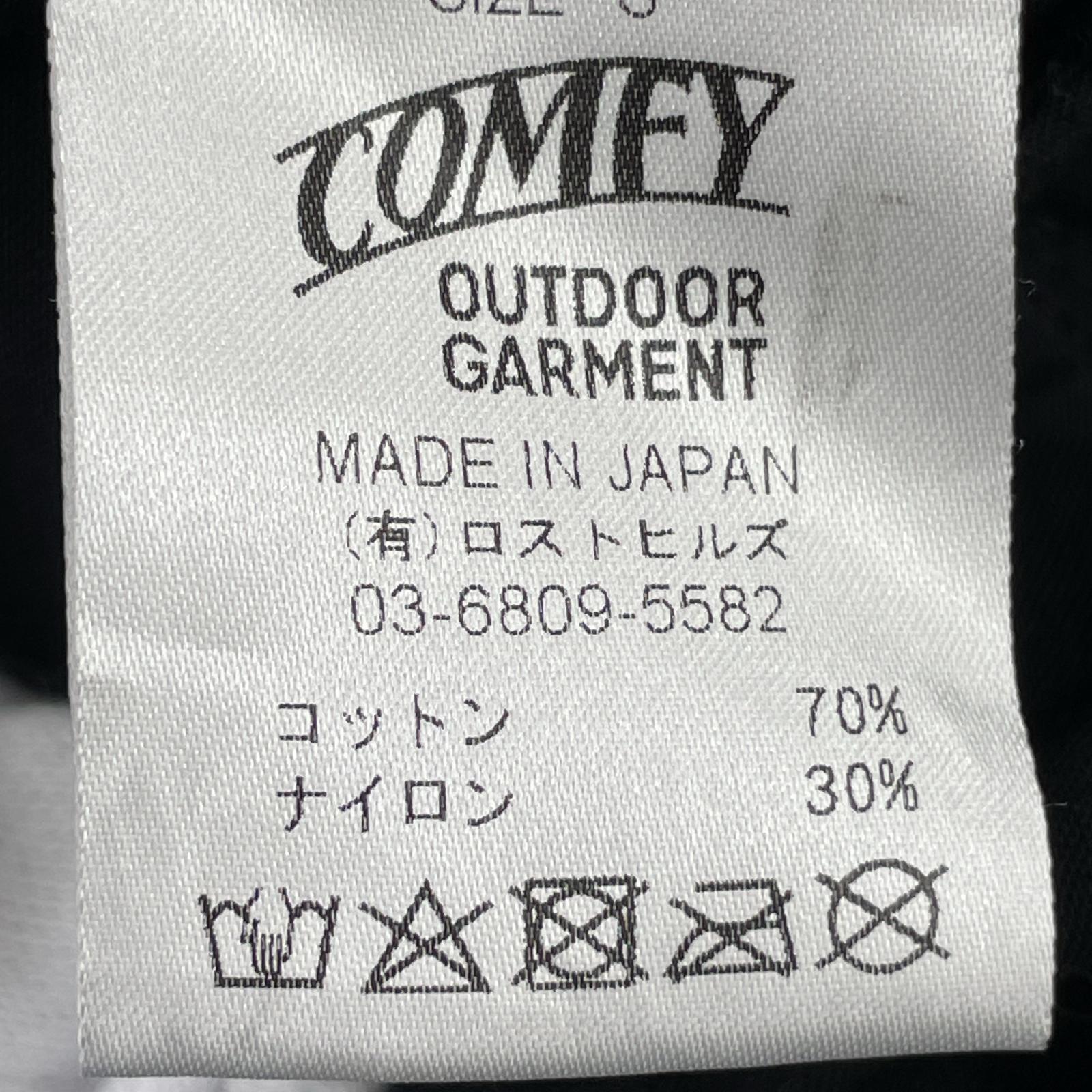 ジャケット COMFY OUTDOOR GARMENT ブラック