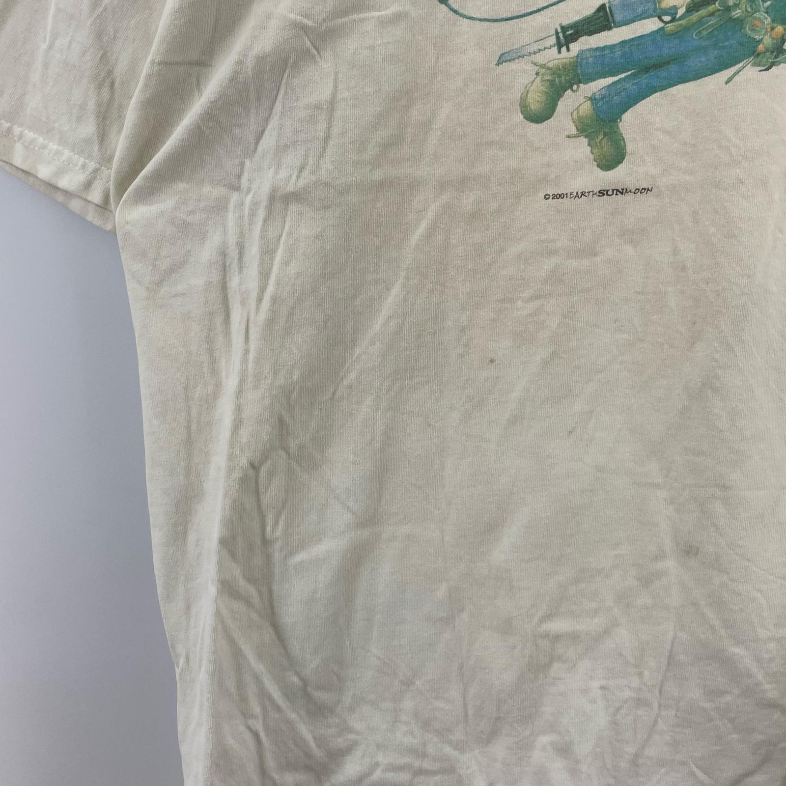 半袖Tシャツ HANDYMAN 00s パロディー 白(XL) ホワイト