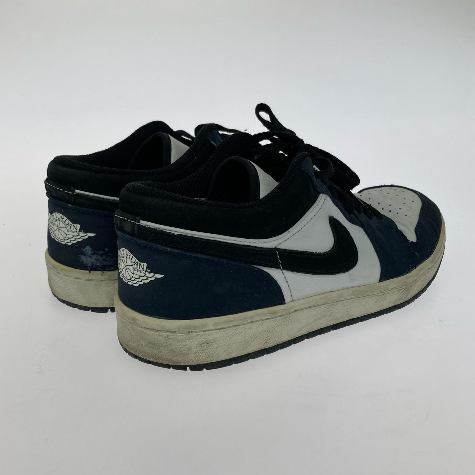 スニーカー AIR JORDAN 1 RETRO LOW/26cm/NVY