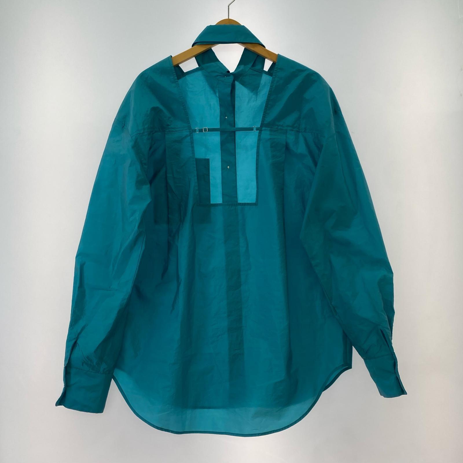 長袖シャツ Crash Silky Over Shirt/ブルー/21231315105 フリー ブルー