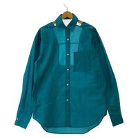 長袖シャツ Crash Silky Over Shirt/ブルー/21231315105 フリー ブルー