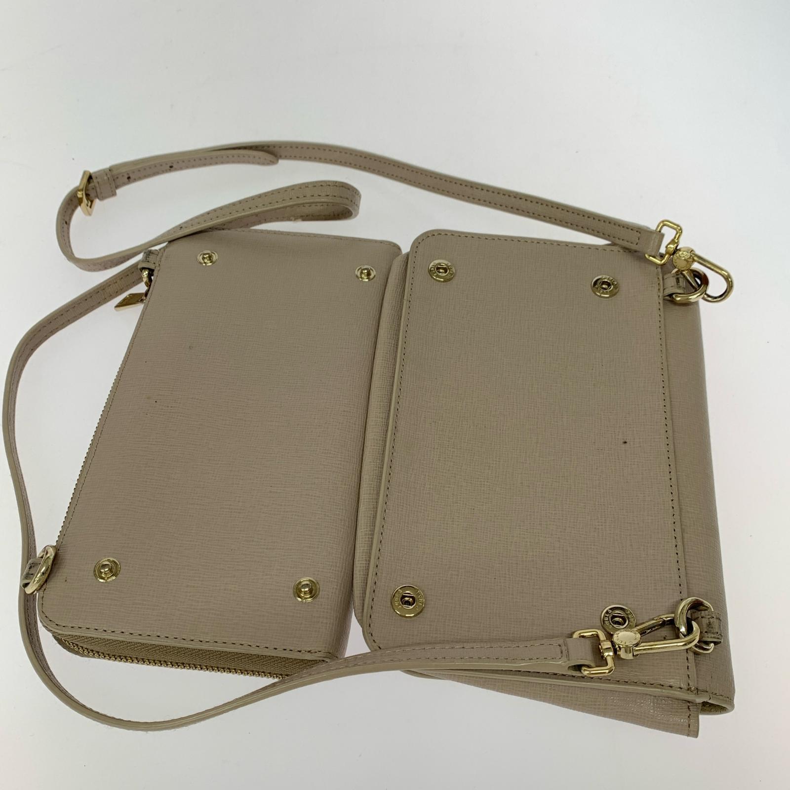 ショルダーバッグ BEG/ウォレットポーチ ベージュ