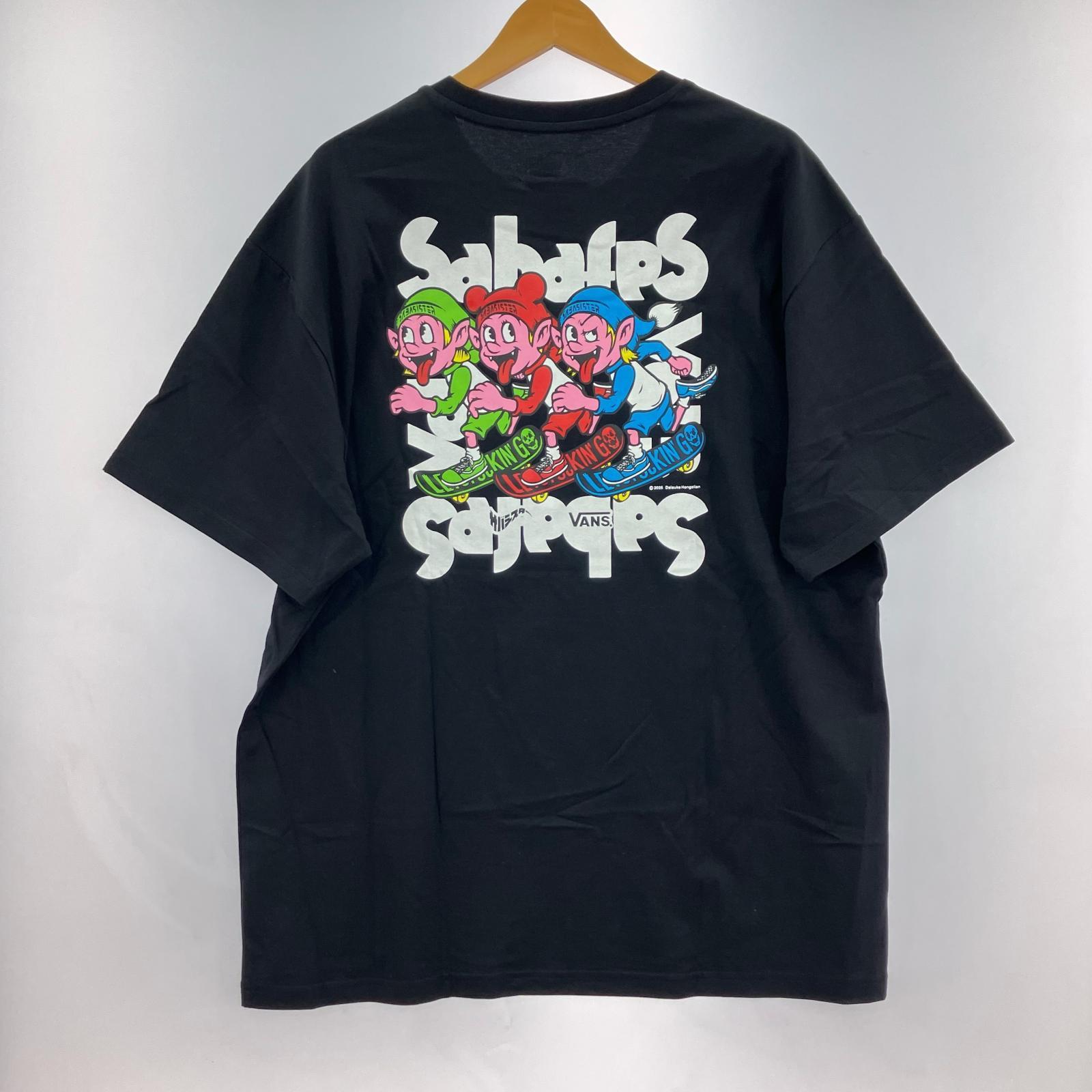 半袖Tシャツ サバフェス (L) 黒 L ブラック