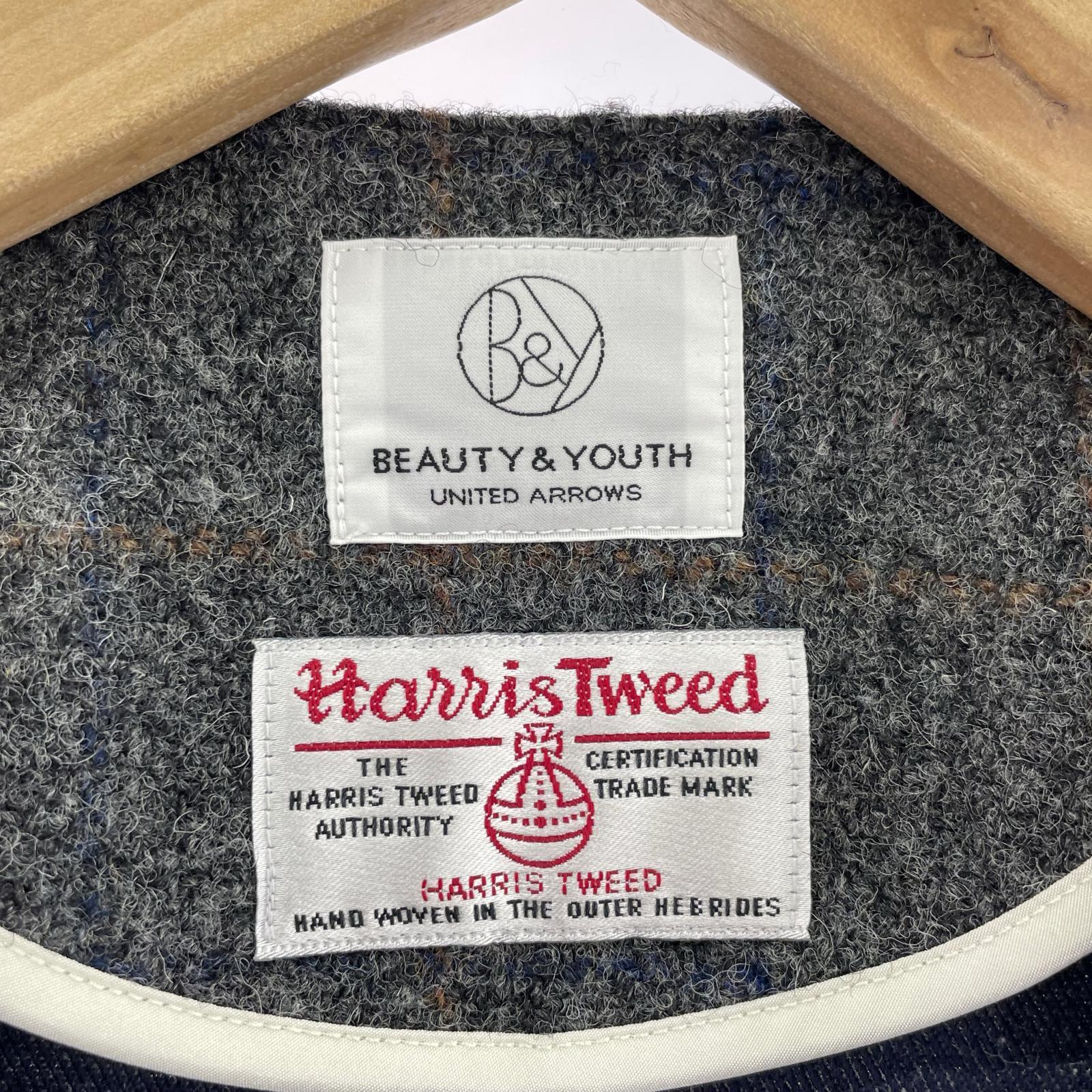 その他アウター × Harris Tweed ベスト M