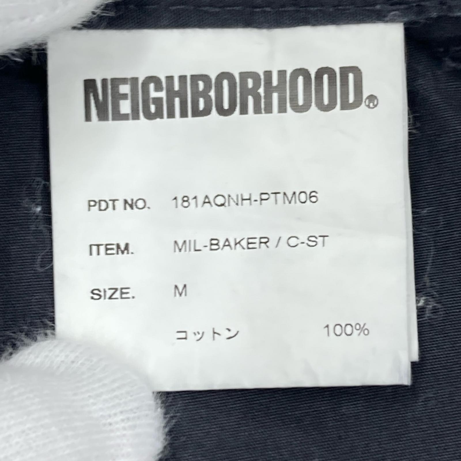 ショートパンツ MIL-BAKER/C-ST/M/181AQNPTM06 M ブラック