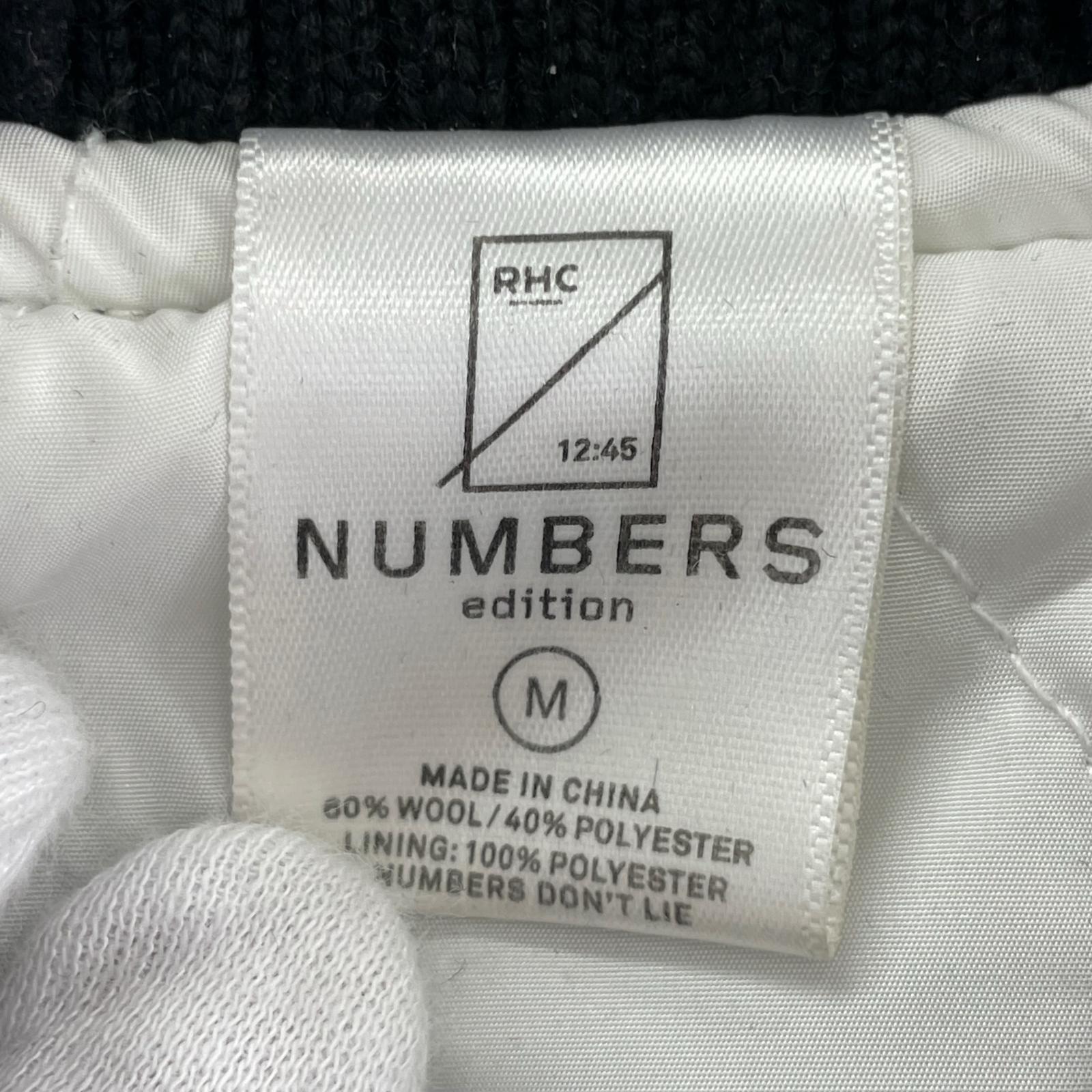 ジャケット ×Numbers Edition スタジャン (M) 黒 M ブラック