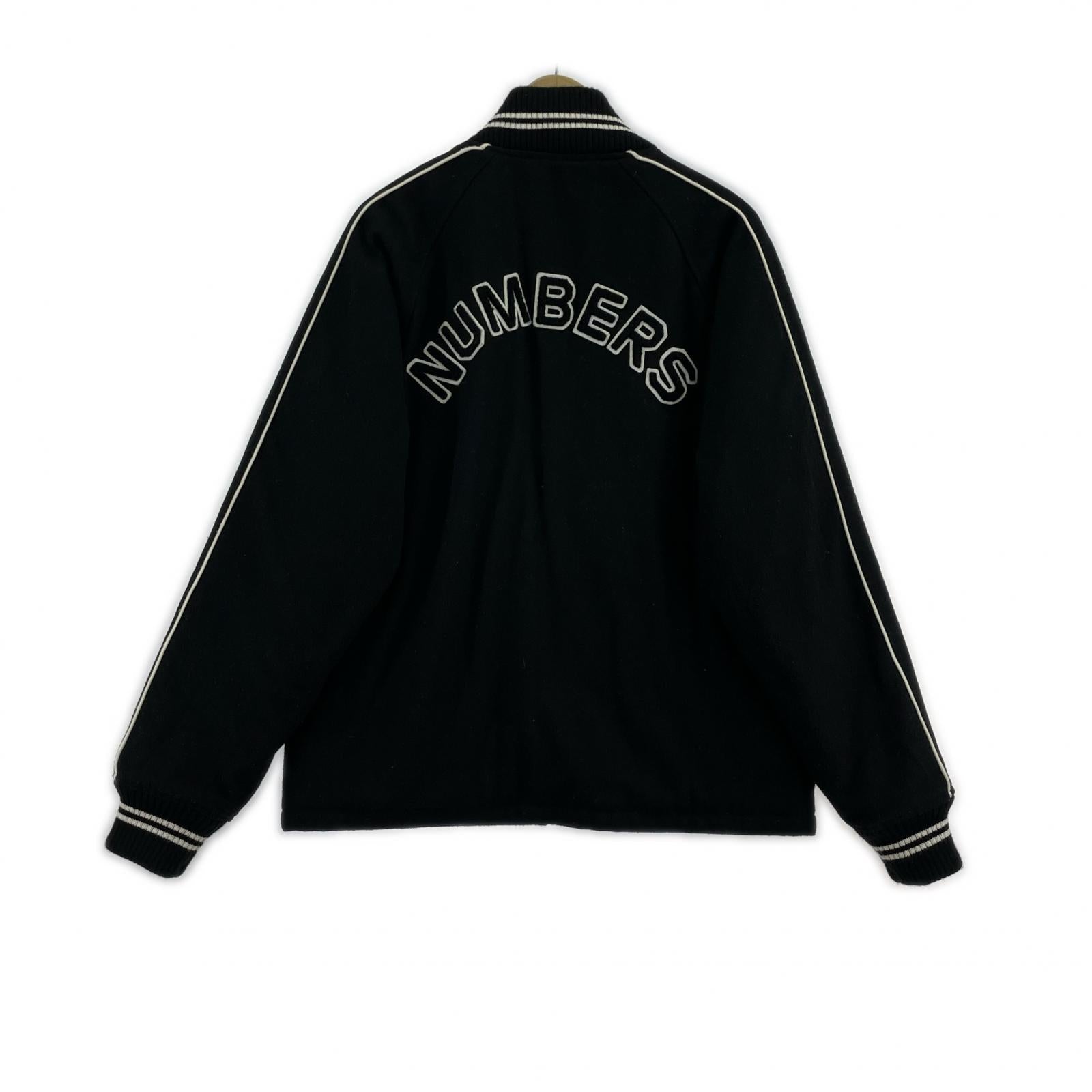 ジャケット ×Numbers Edition スタジャン (M) 黒 M ブラック