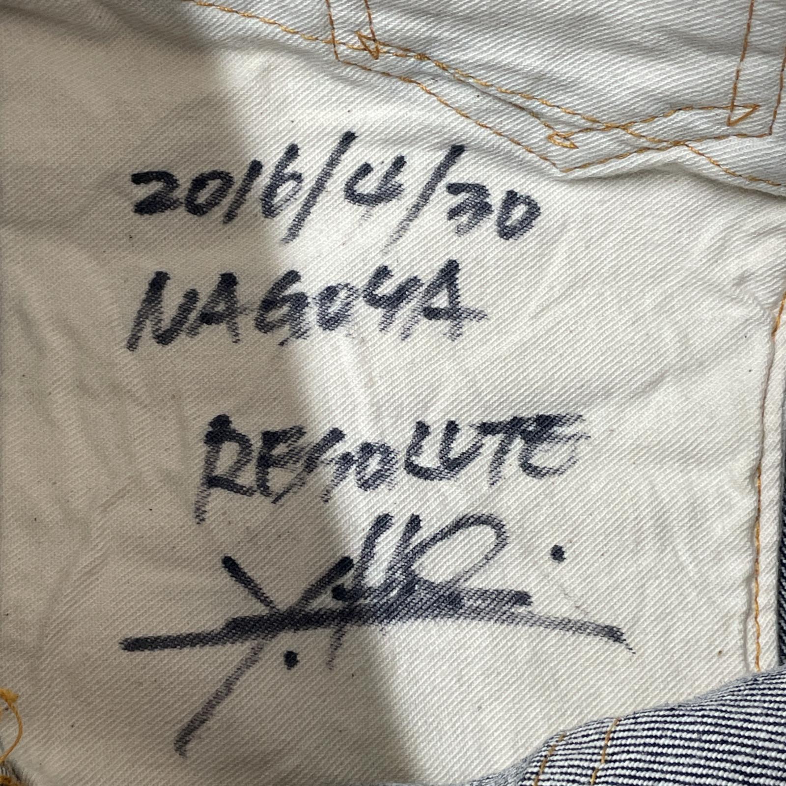 デニムパンツ resolute 710 27 ネイビー
