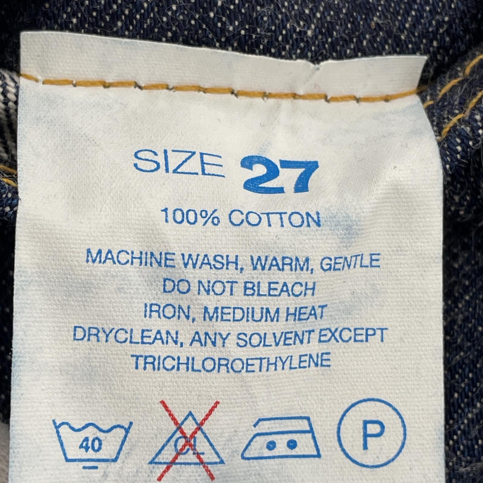 デニムパンツ resolute 710 27 ネイビー