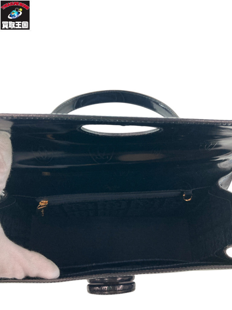 Cartier/ハッピーバースデー パテントレザー/パープル
