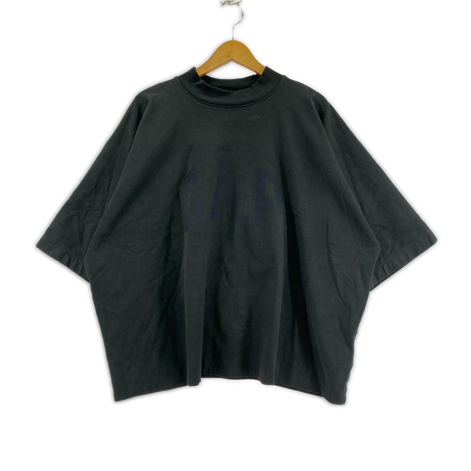 半袖Tシャツ YEEZY GAP 3/4 SLEEVE TEE S S ブラック