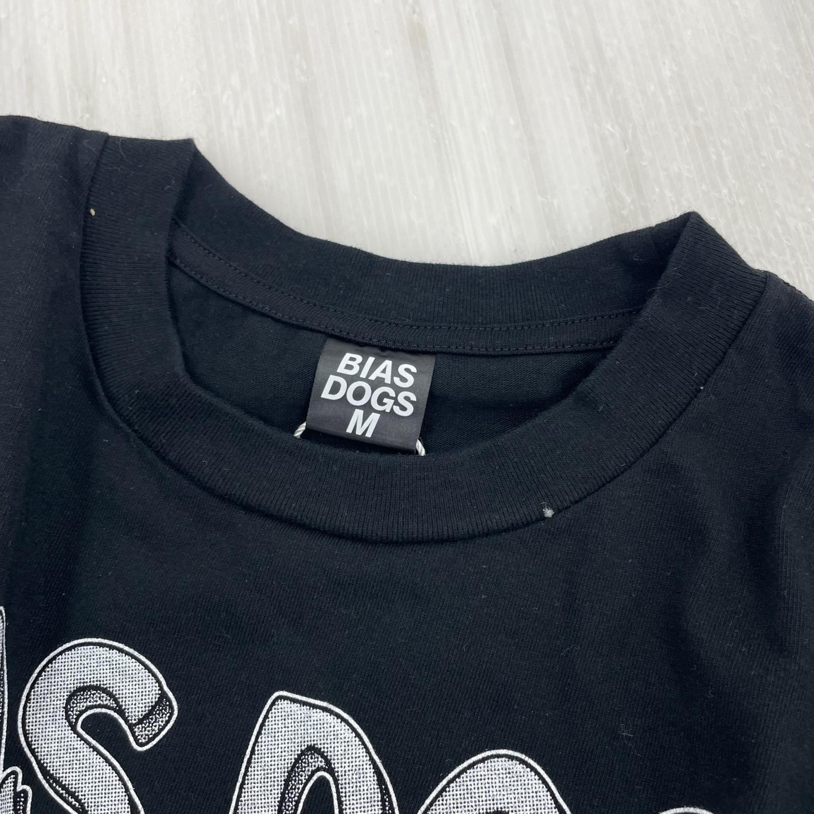 半袖Tシャツ BIAS DOGS TITAN S/Sカットソー 25006 黒 (M) M ブラック