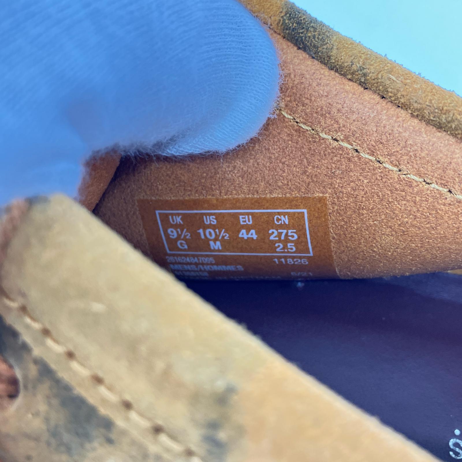 ブーツ Wallabee Turmeric Camo BLACK 27.5cm ブラウン