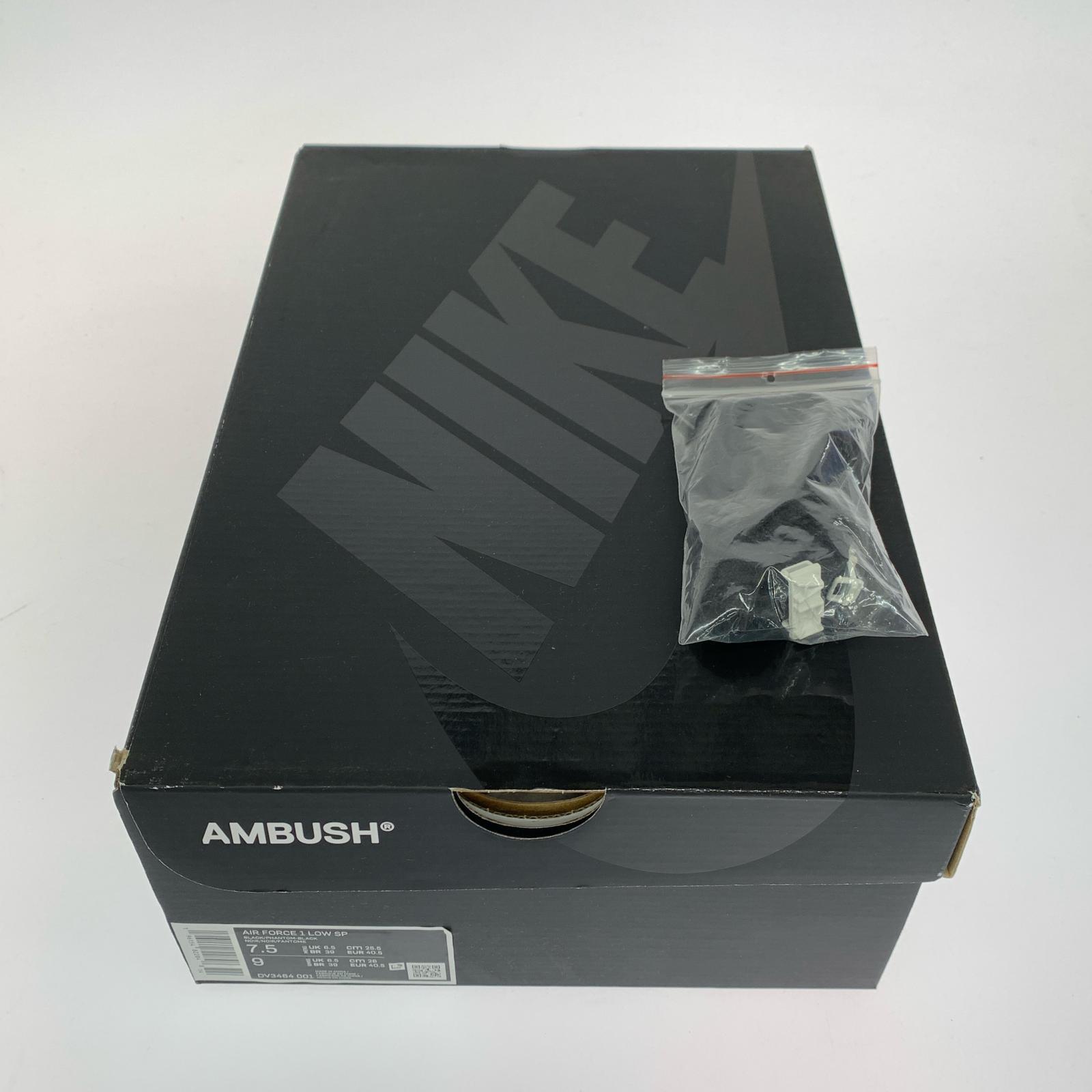 スニーカー xAMBUSH AIR FORCE1LOW SP 25.5cm (US7 1/2 UK7 EU41) ブラック