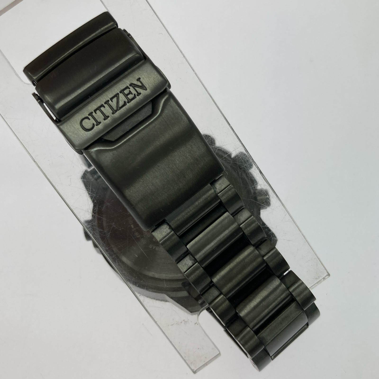 腕時計 CITIZEN PRO MASTER H804-R013556 腕時計 ブラック