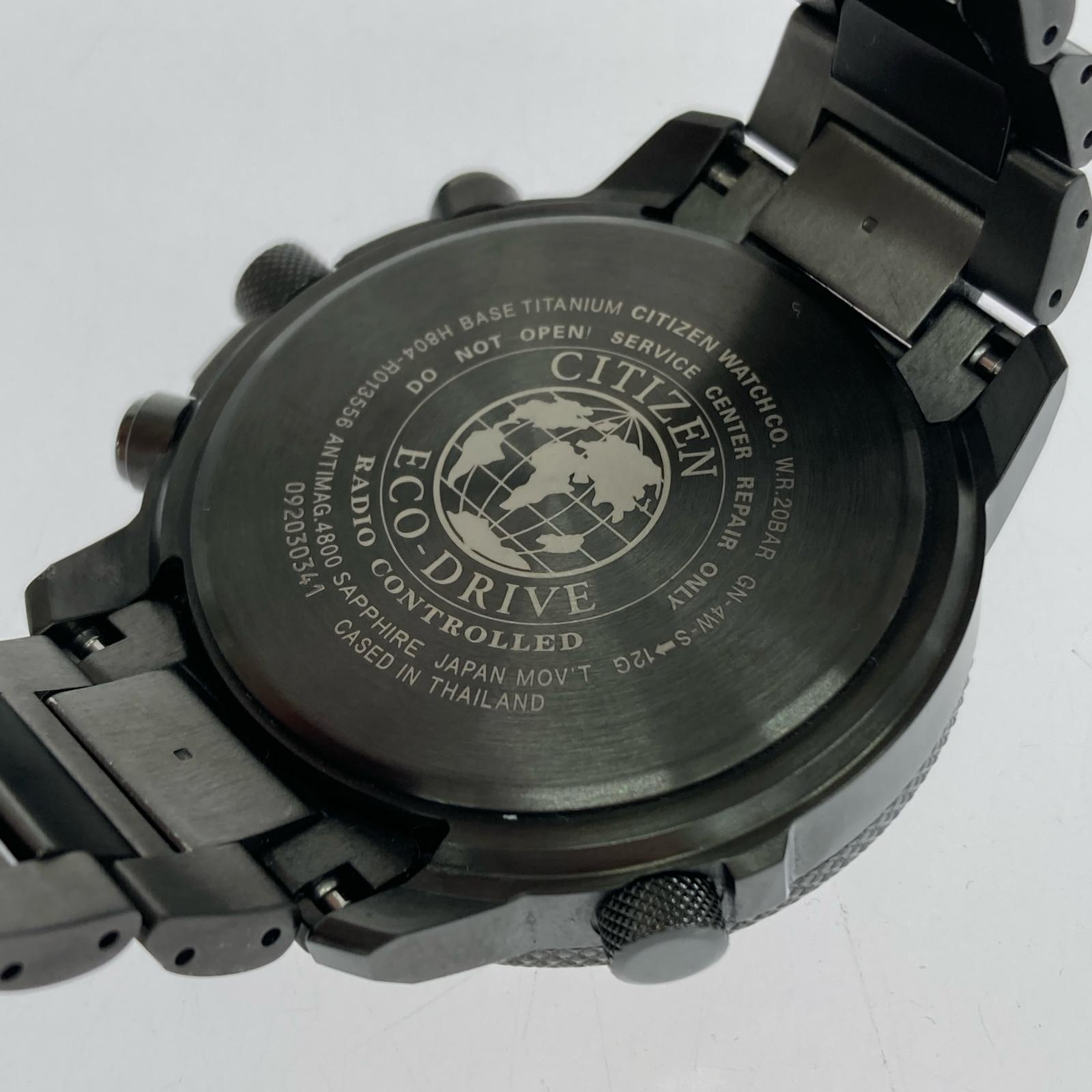 腕時計 CITIZEN PRO MASTER H804-R013556 腕時計 ブラック