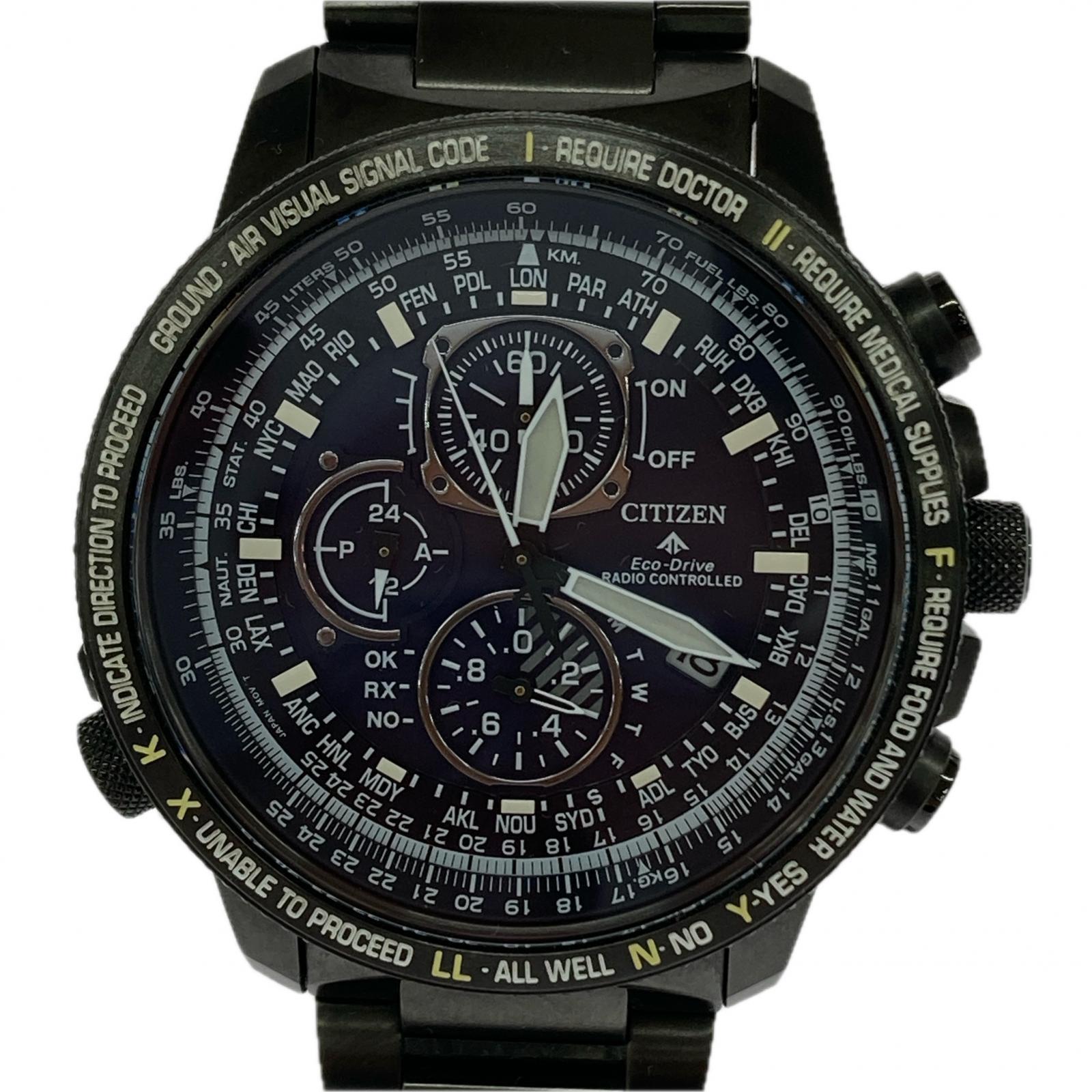 腕時計 CITIZEN PRO MASTER H804-R013556 腕時計 ブラック