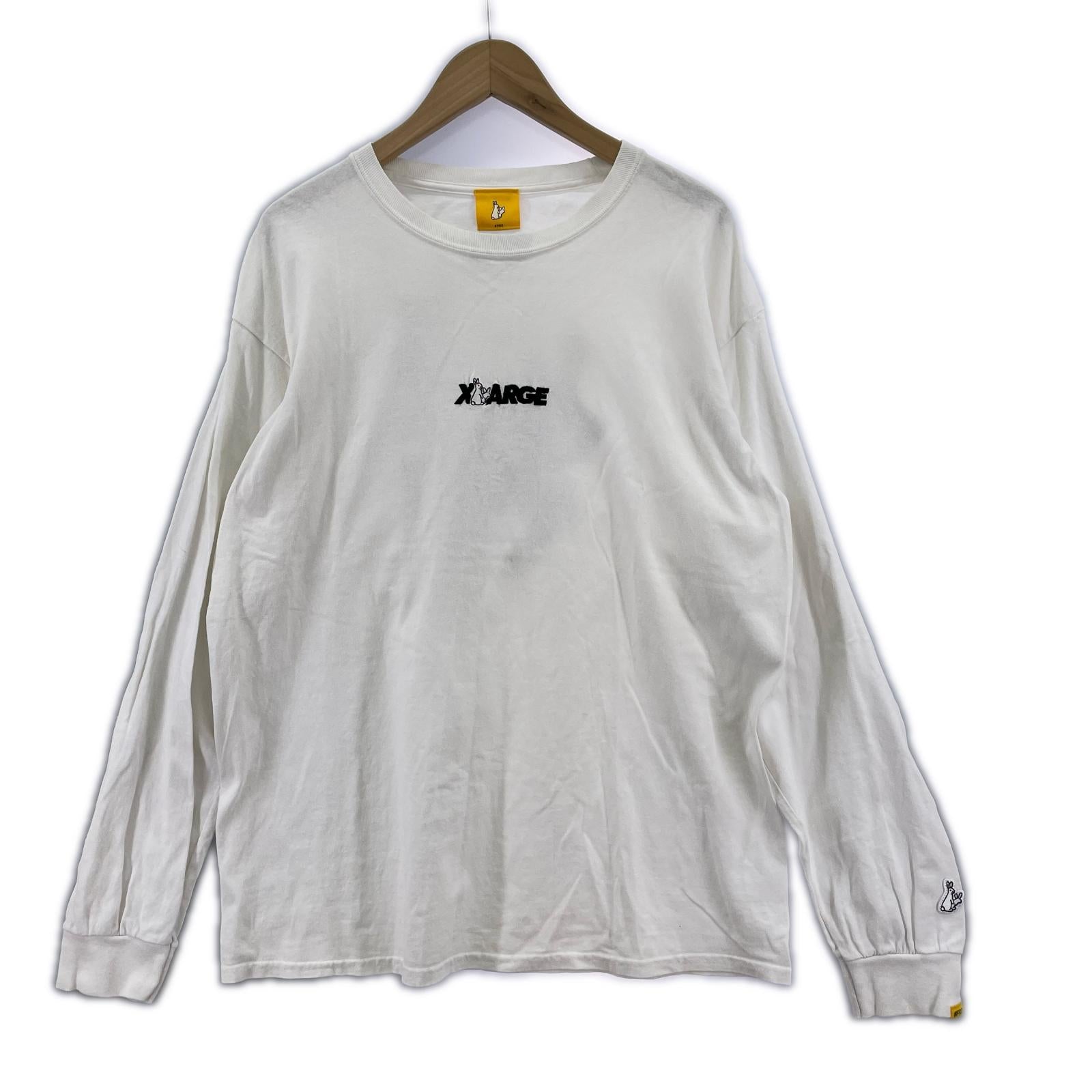 長袖Tシャツ XLARGE MOON CHASER TEE ホワイト