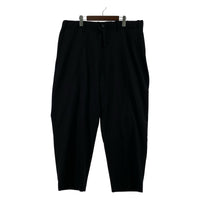パンツ Yohji Yamamoto POUR HOMME 23AW 内股ドレープ サルエルパンツ 6 ブラック ブラック
