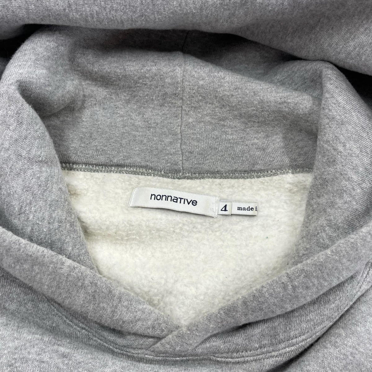 パーカー nonnative 23AW DWELLER HOODY PO COTTON SWEAT 4 グレー 4 グレー